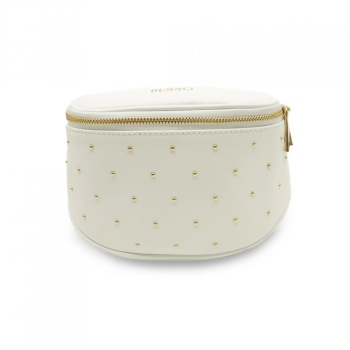 Borseta crossbody din piele naturala Sogno Festivo Alba - Img 7