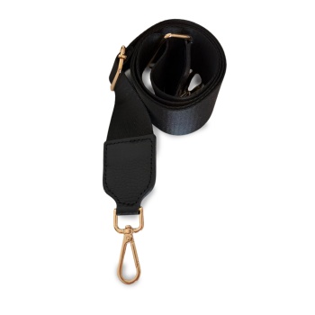 Curea de schimb cu piele pentru genta model negru