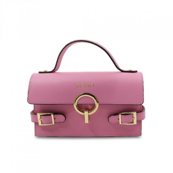 Geanta de mana din piele naturala Splendore Chic Roz