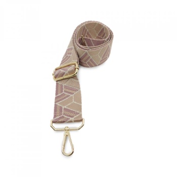 Curea de schimb pentru genta model geometric roz