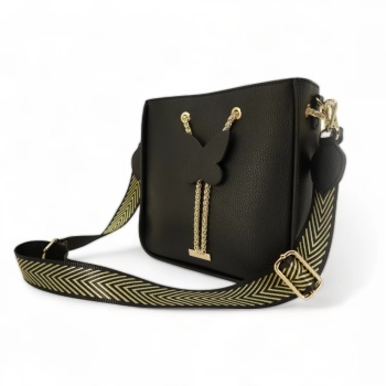 Geanta de mana din piele naturala Delicato Chic Neagra - Img 1