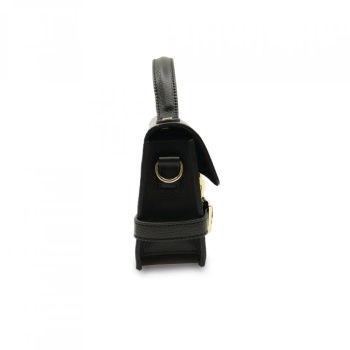 Geanta de mana din piele naturala Splendore Chic Neagra - Img 2