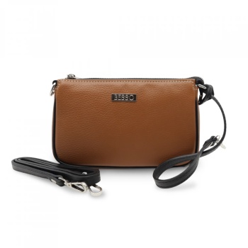 Geanta de umar din piele naturala Linea Leggera Maro