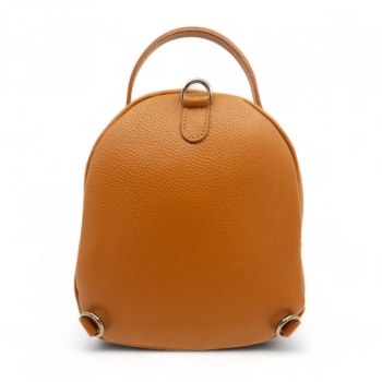 Rucsac din piele naturala Essenza Pocket Maro - Img 3