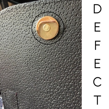 Geanta de mana din piele naturala Fiaba Moderna Dark Cherry - OUTLET DEFECT 2 - Img 3