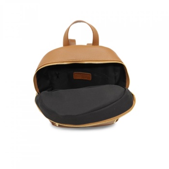 Rucsac din piele naturala Stile Sublime Maro - Img 3
