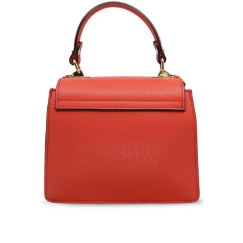 Geanta de mana din piele naturala Chic Minimal Rosie - Img 5