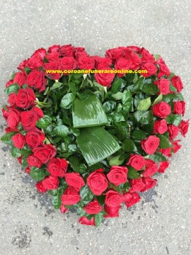Coroane Funerare Inima .