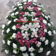 Coroana Funerara Ieftina Orhidee Inperiala