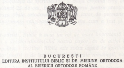 Editura Institutului Biblic si de Misiune al Bisericii Ortodoxe Romane