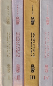 A.D. Xenopol - Istoria romanilor din Dacia Traiana, 4 volume