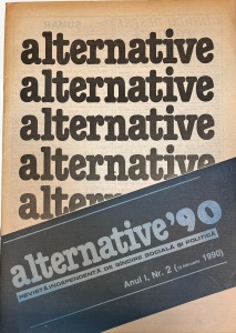 Alternative. Revista independenta de critica și initiativa sociala, nr. 2, 10 februarie 1990