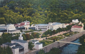 Baile Herculane. Vedere generala (circulata 1931)