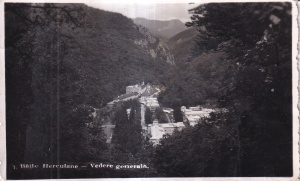 Baile Herculane. Vedere generala (circulata 1944)