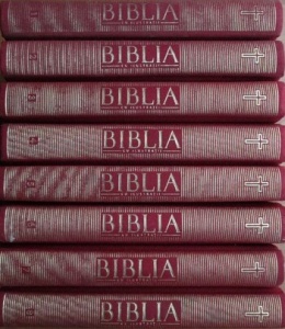 Biblia cu ilustratii. Versiune redactata și adnotata de Bartolomeu Valeriu Anania, 8 volume - Img 2