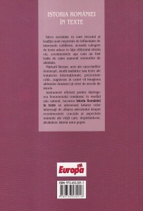 Bogdan Murgescu (coordonator) - Istoria Romaniei in texte - Img 2