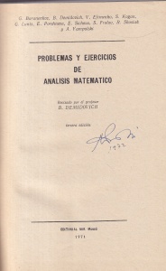 Boris Demidovici - Problemas y Ejercicios de Analisis Matematico - Img 2