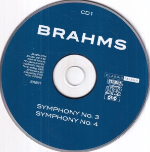 Brahms - Collection. Symphonies, Violin Concerto, Double Concerto (3 CD) - Img 3