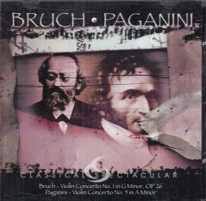 Bruch, Paganini - Violin Concerto No. 1 In G Minor, Op 26. Violin Concerto No. 5 In A Minor.