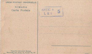 Constanta. Arcul de Triumf la Str. Mangalia (circa 1910, necirculata) - Img 2
