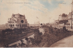 Constanta. Cazinu si Bulevardul Elisabeta (circulata 1914)