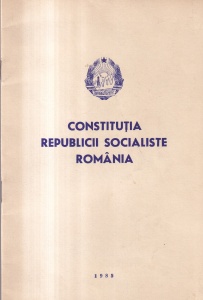 Constitutia Republicii Socialiste Romania 1985