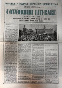 Convorbiri Literare, nr. 12, decembrie 1989: Editie speciala