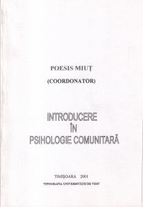 Coordonator Poesis Miut - Introducere in psihologie comunitara