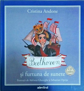 Cristina Andone - Beethoven si furtuna de sunete (carte + CD)
