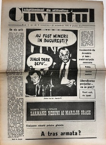 Cuvantul, nr. 41, 6 noiembrie - 12 noiembrie 1990