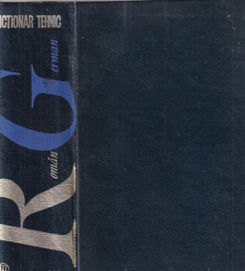 Dictionar tehnic german-roman