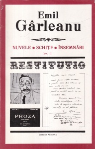 Emil Garleanu - Nuvele. Schite. Insemnari, volumul 2