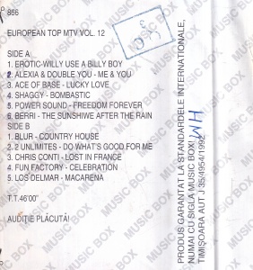 European Top MTV, vol. 12 - Img 2