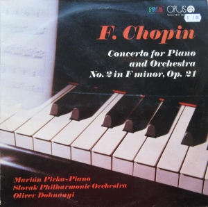 F. Chopin – Concerto For Piano And Orchestra No.2 In F Minor, Op. 21