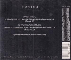 Handel - Water Music - Img 2