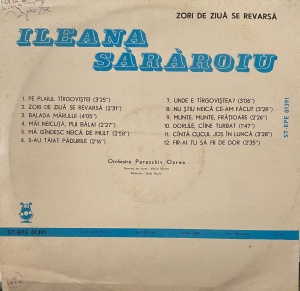 Ileana Sararoiu - Zori de ziua se revarsa - Img 2