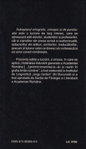 Indreptar ortografic, ortoepic si de punctuatie - Img 2