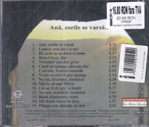 Ioan Bocsa - Ana, zorile se varsa... (sigilata) - Img 2