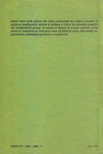 Ion N. Susala, Tudora Gavrila - Caiet de arte plastice. Clasa I - Img 2
