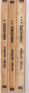 Iorgu Iordan - Memorii, 3 volume