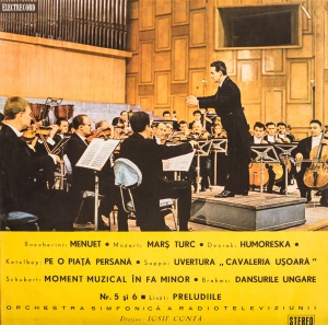 Iosif Conta – Miniaturi simfonice. Orchestra Simfonica a Radioteleviziunii