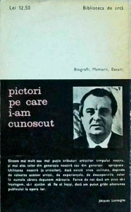 Jacques Lassaigne - Pictori pe care i-am cunoscut (1969) - Img 2