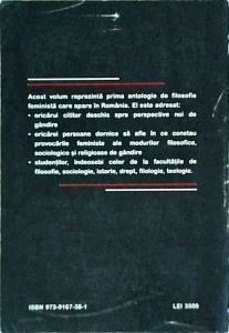 Jumatatea anonima. Antologie de filosofie feminista - Img 2