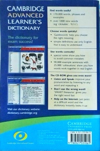 Kate Woodford, Guy Jackson - Cambridge Advanced Learner's Dictionary PB with CD-ROM - Img 2