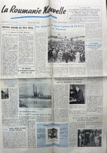 La Roumanie Nouvelle, nr. 185, 1 juin 1956