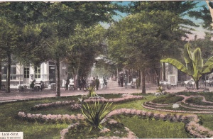 Lacul Sarat. Statia Tramvaiului (circulata 1914)
