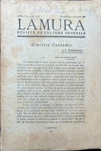 Lamura. Revista de cultura generala, nr. 2-3, februarie-martie 1926