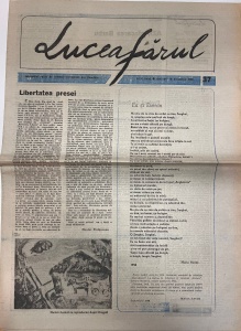 Luceafarul, nr. 37, 10 octombrie 1990