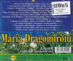 Maria Dragomiroiu - Cantece de petrecere, volumul 2 (sigilata) - Img 2
