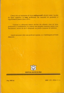 Matematica, geometrie, trigonometrie. Clasa a IX-a. Rezolvarea problemelor din manual. Probleme propuse - Img 2